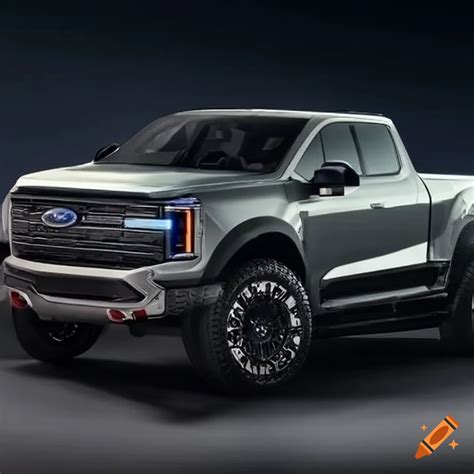 2025 ford el ranchero concept ute with boxy design language and towing