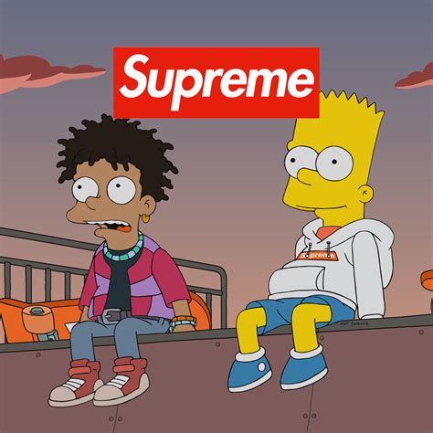 Supreme Bart Simpson Png Supreme Logo Png Bart Simpson Png The