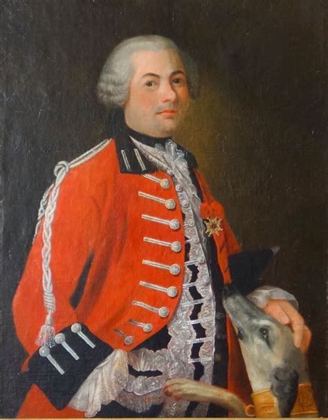 Portrait Of The Marquis De La Tour Du Pin French Aristocrat Knight O La Tour Portrait