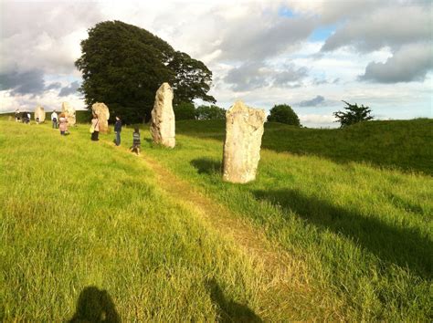 Avebury Stone Circle England Country Roads England Circle