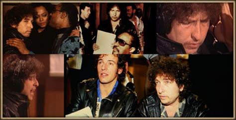 Jan 28 Bob Dylan We Are The World Recording Session