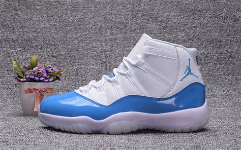 Nike Air Jordan Xi 11 Retro White University Blue Men Basketball Shoes