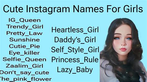 675 Best Instagram Usernames For Girls Attitude And Stylish 2024