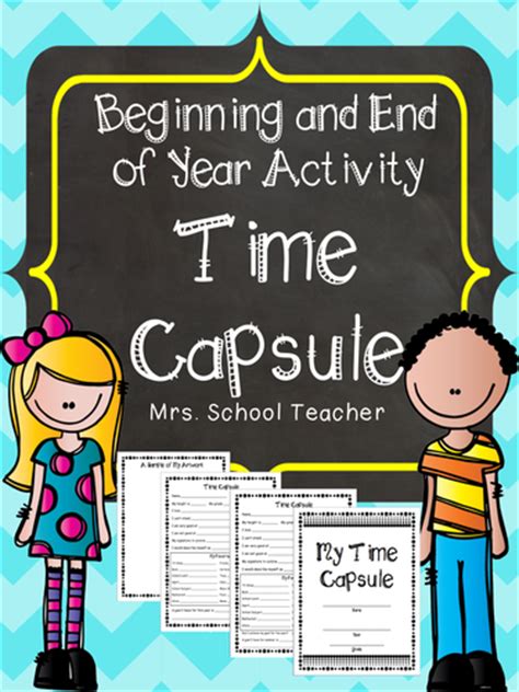Back To School Time Capsule Teaching Resources