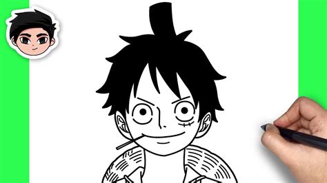 How To Draw Monkey D Luffy One Piece Easy Step By Step Youtube