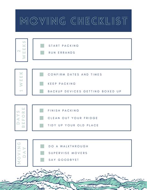 How To Prepare For A Move The Ultimate Moving Checklist Allegro