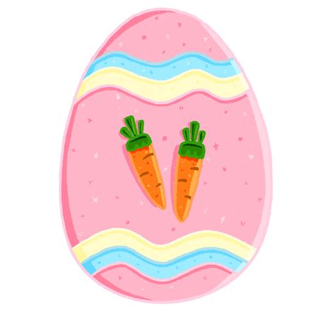 Bunny Easter Egg 10835081 Png