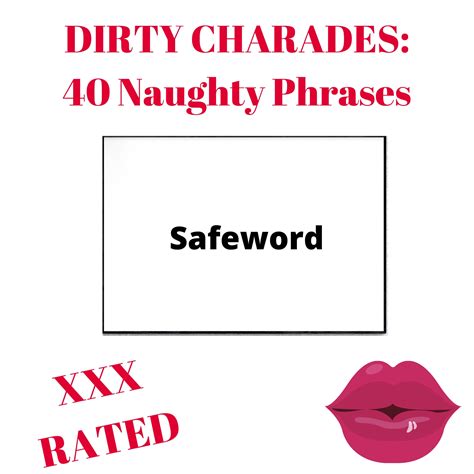 Dirty Charades Dirty Pictionary Drinking Games Naughty Pictionary