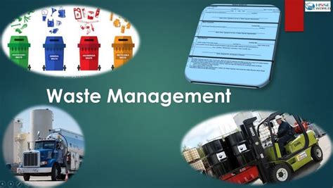Waste Management Procedures And Disposal Options
