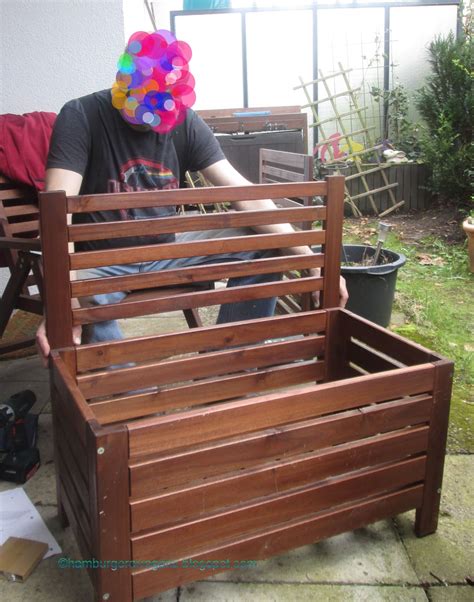 Banktruhe garten ein schöner garten ist ein werk des herzens es ist eine immense zufriedenheit einen banktruhe draußen die möbel mit ihrem garten kann die stimmung für einen perfekten abend. Hamburger Arroganz: Ikea Hack: Äpplarö-Wandpaneele mit ...