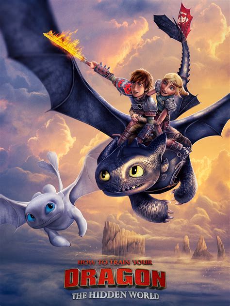 How To Train Your Dragon The Hidden World By Joel Jensen Posterspy