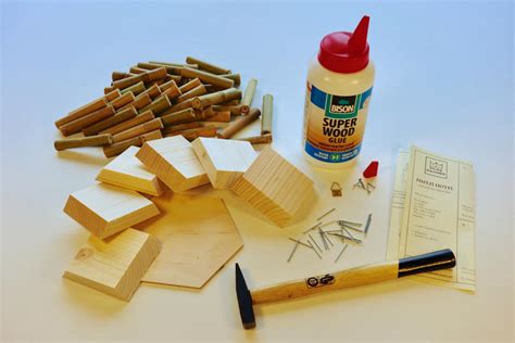 Build your own insect hotel. Bee hotel Kit - DILNA HAMMER
