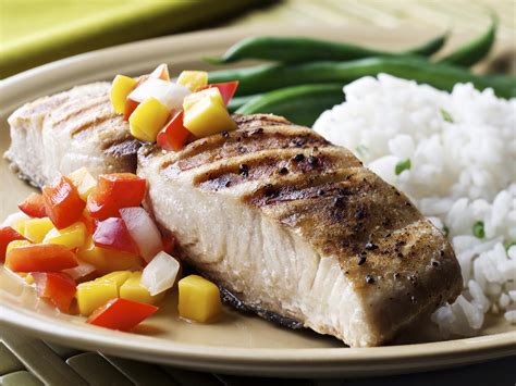 Grilled Fish With Tropical Relish Dr Weils Healthy Kitchen