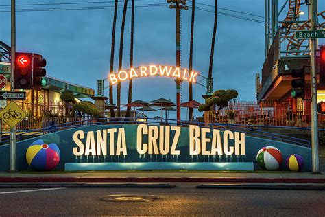 Santa Cruz Boardwalk And Amusement Park Photograph By Miroslav Liska