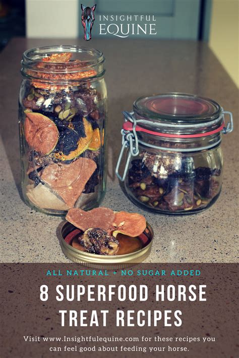 Superfood Horse Treat Recipes You Can Make Yourself Insightful Equine