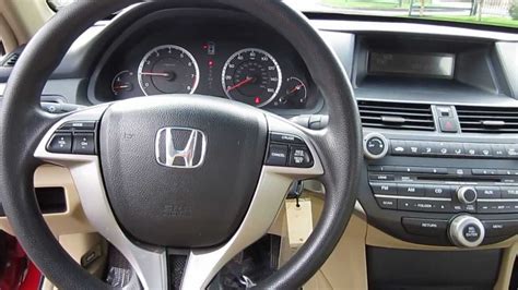 † limited time lease offers provided through honda financial services (hfs), on approved credit, on qualifying new and previously unregistered 2021 honda accord sedan sport models. 2009 Honda Accord, Red - STOCK# H2088 - Interior - YouTube