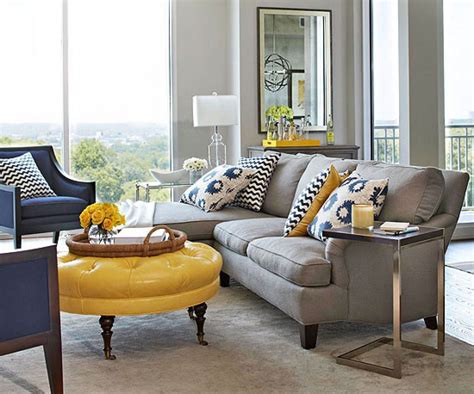 Navy Blue Sofa Coastal Living Room Living Room Curtain Ideas