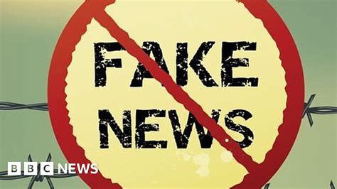 How You Can Stop The Spread Of Fake News Bbc News