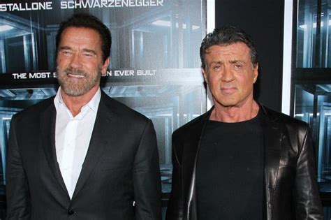 In a hilarious anecdote picked up by page six, stallone, whose expendables 3 drops next week, told journalist sandro monetti at the film's uk premier how he ended. Escape Plan: watch Arnold Schwarzenegger and Slyvester ...