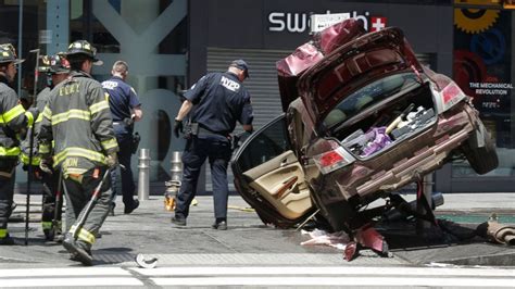 Woman Killed 22 Injured After Car Plows Into Pedestrians In Times