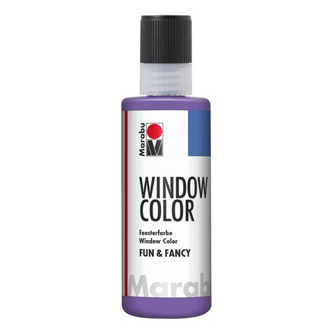 Marabu fun&fancy window color 80ml. Marabu Window Color fun & fancy 007 lavendel, 80 ml ...