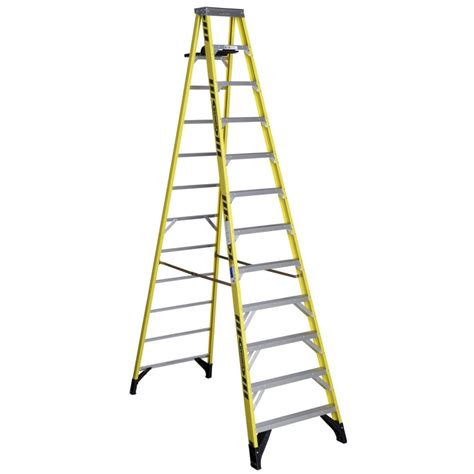 12 Foot Tall Fiberglass Step Ladders At Lowes Com
