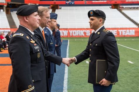 Rotc Cadets Honored At 2015 Chancellors Review Syracuse University News