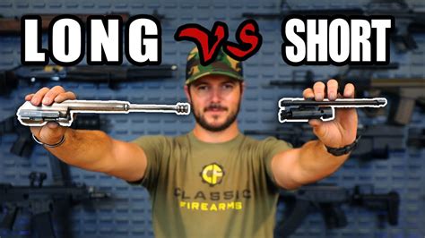 Short Stroke Vs Long Stroke Piston Guns Youtube
