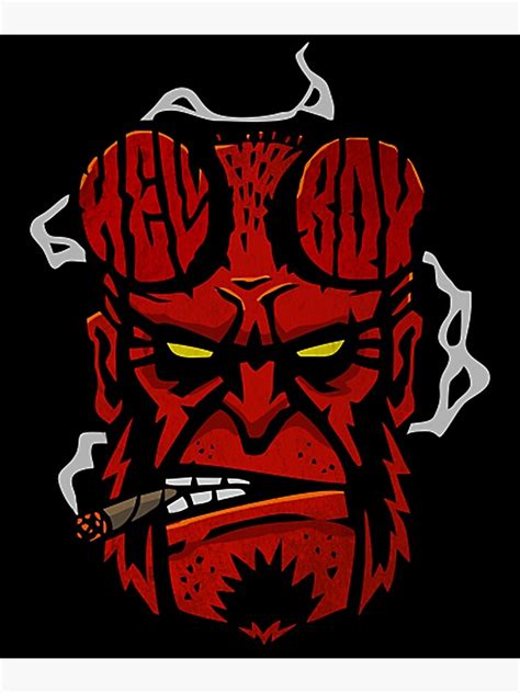 Hellboy Poster For Sale By Tigerjaws89 Redbubble