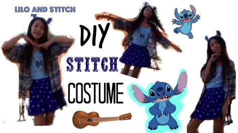 Diy Stitch Costume For Halloween Youtube