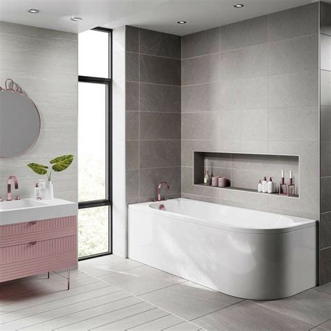 We look at concepts for micro baths and small spas. Pin by Miranda Coppola on bathroom/ensuite in 2020 | Bathroom trends, Small bathroom, Bath panel
