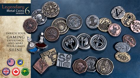 Legendary Metal Coins Season 6 By Drawlab — Kickstarter