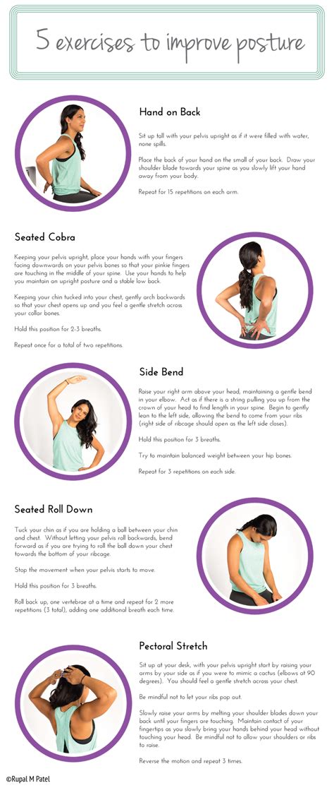 Stand against a wall to check your posture. 5 Exercises To Improve Your Posture (Infographic) | Awaken