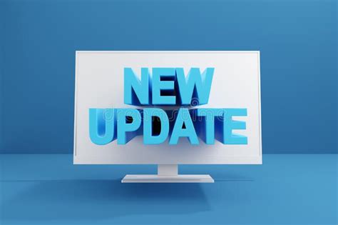 New Version Update Application Software Upgrade Concept The Word New