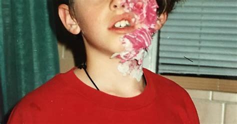 About 1996 My Husband Trying To Make Two Face Makeup With Toilet Paper And Paint Imgur