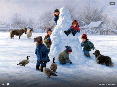 Kids playing in the snow! | For Ethan My Grandson | Pinterest