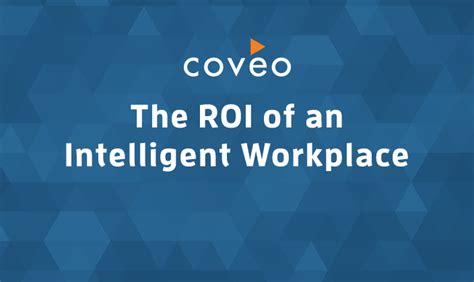 Infographic The Roi Of An Intelligent Workplace