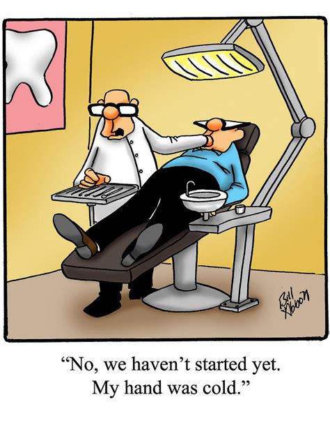 Spectickles Dentist Humor Drawing By Bill Abbott