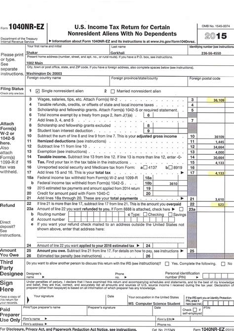 35 Irs Tax Table 2016 Form 1040ez Table Gallery