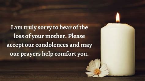 30 Condolence Messages For Loss Of Mother Sympathy Quotes To Share