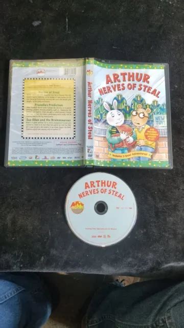 Arthur Nerves Of Steal Dvd 2005 3 Great Adventures 9999 Picclick