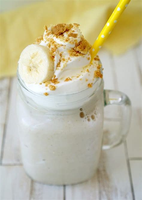 Healthy And Delicious Banana Creme Pie Protein Shake Smoothie Banana