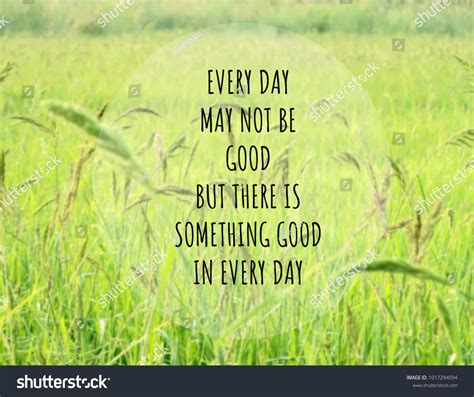 Inspirational Motivation Quote On Blurred Rice Stock Photo 1017294094