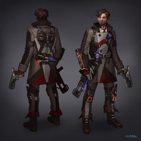 Character For Personal Project Noir Detective Sci Fi Sci Fi Characters