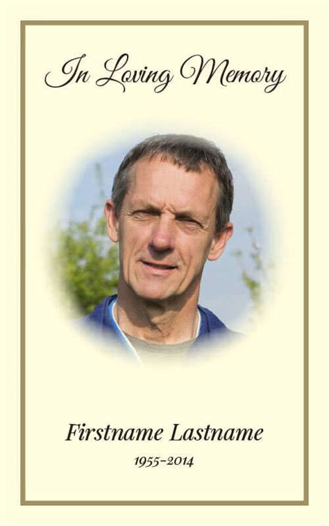 Maybe you would like to learn more about one of these? Free Design - Memorial Card MPF18 - Memorial Printers