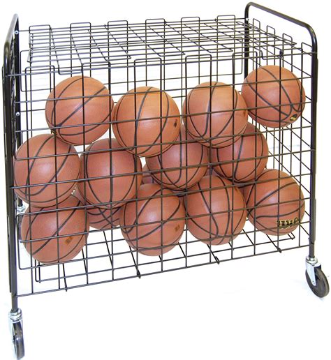 E113524 Athletic Specialty Wire Mesh Ball Carts