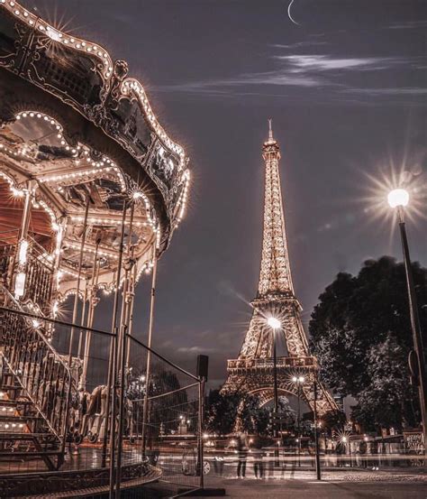 Beautiful Paris Night🇫🇷 By Neskirimli Paris At Night Paris Paris Wallpaper