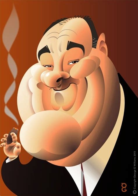 James Gandolfini Caricature Funny Caricatures Iconic Movie Posters