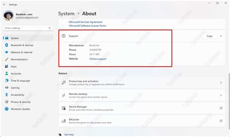 How To Add Oem Support Information In Windows 11
