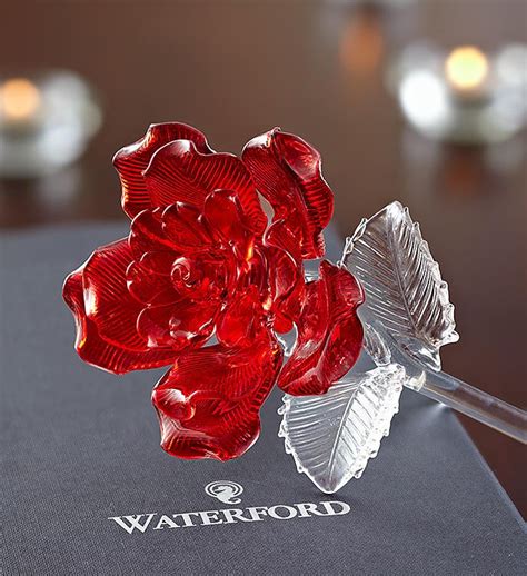 Waterford Crystal Rose Glass Flowers 1800flowerscom 97712